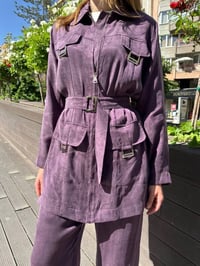 Hilay HLY0125Y101.024 Mürdüm Irıs Pantolonlu Takım