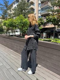 Hilay HLY0125Y101.025 Siyah Felix Pantolonlu Takım