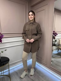 Hilay HLY0125Y108.001 Kahverengi New Tera Gömlek