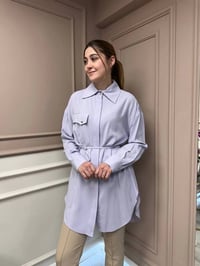 Hilay HLY0125Y108.001 Lila New Tera Gömlek