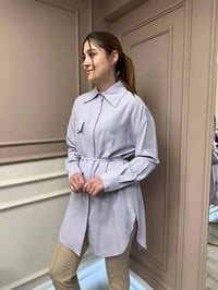 Hilay HLY0125Y108.001 Lila New Tera Gömlek