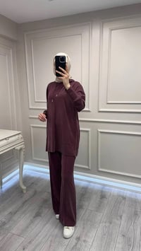 Hilay HLY0126Y101.004 Mürdüm Oslo Yanları Fermuarlı Takım