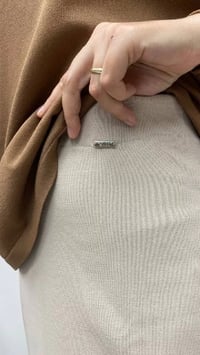 İnvee 5685 Fondöten Triko Kalem Etek