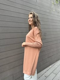 İnvee 6166 Soğan Kabuğu Uzun Triko