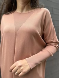 İnvee 6166 Soğan Kabuğu Uzun Triko