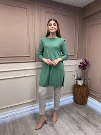 İnvee 6222 Çağla Triko Tunik