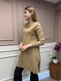 İnvee 6222 Camel Triko Tunik