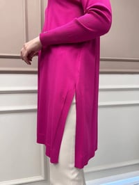 İnvee 6222 Fuşya Triko Tunik