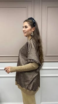 İnvee 6248 Camel Rayon Tunik