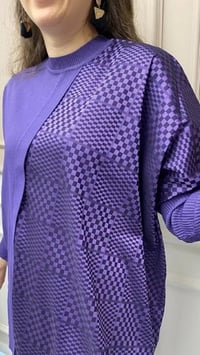 İnvee 6248 Mor Rayon Tunik