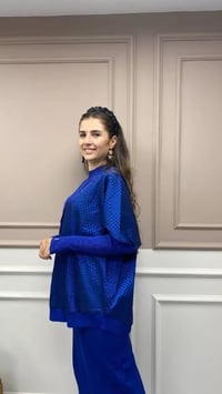 İnvee 6248 Sax Rayon Tunik