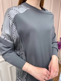 İnvee 6250 Antrasit Triko Tunik