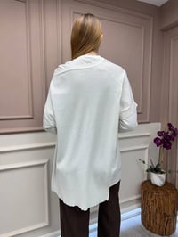 İnvee 6250 Ekru Triko Tunik