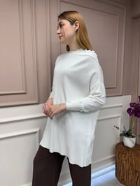 İnvee 6250 Ekru Triko Tunik