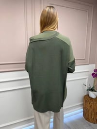 İnvee 6250 Haki Triko Tunik
