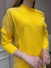İnvee 6250 Sarı Triko Tunik