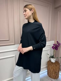 İnvee 6250 Siyah Triko Tunik