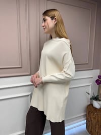 İnvee 6250 Vanilya Triko Tunik