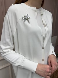 İnvee 6283 Ekru Yusufçuk Hırka