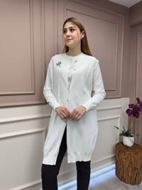 İnvee 6283 Ekru Yusufçuk Hırka