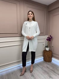 İnvee 6283 Ekru Yusufçuk Hırka