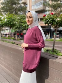 İnvee 6419 Menekşe Caz Tunik