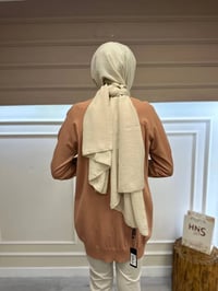 İnvee 6723 Soğan Kabuğu Önü Desenli Triko