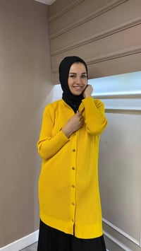İnvee 6863 Sarı Hırka