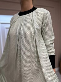 İnvee 6885 Mint Desenli Elbise