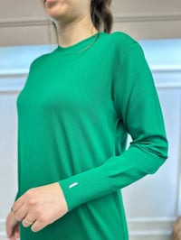 İnvee 6930 Benetton Eteği Dikiş Detaylı Triko Elbise