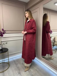 İnvee 7039 Bordo Çıtçıtlı Kap
