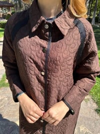 İnvee 7095 Kahve Şerit Detaylı Kap