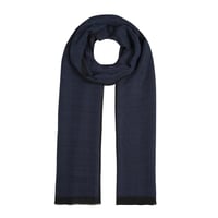 İpekevi 04356 Koyu Lacivert Dört Mevsim Monogram Şal