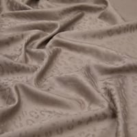 İpekevi 05784 Taş Leopar Jakar Desenli İpek Şal