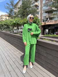Kahma 24Y12052 Yeşil İkili Takım