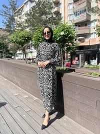 Kahma 24Y13050 Siyah Elbise