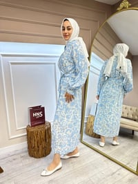 Kahma 24Y13061 Bebe Mavi Elbise