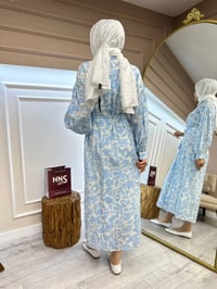 Kahma 24Y13061 Bebe Mavi Elbise