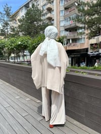 Kahma 24Y14054 Kum Sandy Kumaş İkili Takım