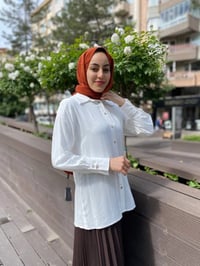 Kahma 24Y18052 Beyaz Gömlek