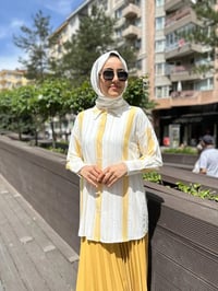 Kahma 24Y18052 Sarı Gömlek