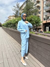 Kahma 24Y25043 Mavi İkili Takım