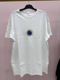 Lisa Exclusive 5011 Beyaz Göz Nakış Tişört