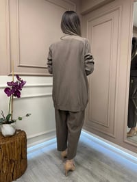 Lisa Exclusive 5041 Kahve İkili Takım