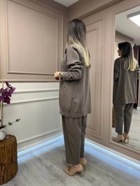 Lisa Exclusive 5041 Kahve İkili Takım