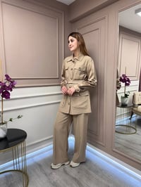 Lisa Exclusive 5048 Bej İkili Takım
