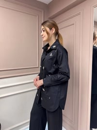 Lisa Exclusive 5052 Siyah Taş İşlemeli Gömlek