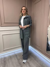 Lisa Exclusive 5054 Gri İkili Takım
