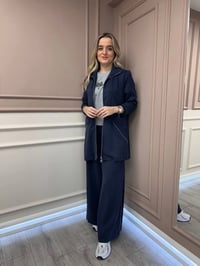 Lisa Exclusive 5102 Lacivert İkili Takım
