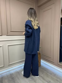 Lisa Exclusive 5201 Lacivert Keten Takım